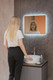 Миниатюра изображения товара Зеркало Silver Mirrors Stiv-Lite 60x50 / LED-00002963