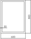 Миниатюра изображения товара Зеркало Silver Mirrors Опера Блэк 60x80 / ФР-00002475