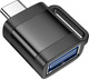 Миниатюра изображения товара Адаптер Hoco UA31C Type-C-USB 3.0 (черный)