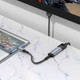Миниатюра изображения товара Кабель/переходник Hoco UA43A Type-C-HDMI (металлик)