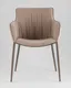 Миниатюра изображения товара Стул Stool Group Твигги / LV-118-RlL-08-7006 (шенилл бежевый/бежево-серый)