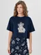 Миниатюра изображения товара Пижама Mark Formelle 592444 (р.164/170-92-98, темно-синий/таро на синем)