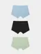 Миниатюра изображения товара Комплект мужских трусов Mark Formelle 411216-3 (р.94-104, графит/пыльный голубой/зеленая дымка)