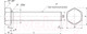 Миниатюра изображения товара Болт ЕКТ M14x80/80 DIN933 прочность 8.8 / VZ011578 (20шт, цинк)