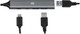 Миниатюра изображения товара USB-хаб Digma DHUB-5USB-AC-3.0 (серебристый)