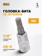 Миниатюра изображения товара Головка слесарная JCB 3283206 (61868)