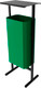 Миниатюра изображения товара Урна уличная Allerd Стандарт 50л (зеленый)