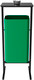 Миниатюра изображения товара Урна уличная Allerd Стандарт 50л с пепельницей (зеленый)