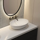 Миниатюра изображения товара Тумба с умывальником Belux Джаз НП 90-02 + Дубай Д-570 (1, белый глянцевый)