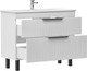 Миниатюра изображения товара Тумба с умывальником Volna Lotty 100.2Y Pulsus + Pulsus 100 (напольная)