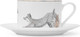 Миниатюра изображения товара Чашка с блюдцем Fissman Fox 14190
