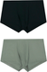 Миниатюра изображения товара Комплект мужских трусов Mark Formelle 411122-2 (р.86-96, агава/зеленый бархат)
