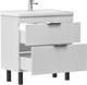 Миниатюра изображения товара Тумба с умывальником Volna Lotty 80.2Y Миранда + Миранда 80 (напольная)
