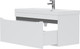 Миниатюра изображения товара Тумба с умывальником Volna Prime 100.1Y + Prime 100 (подвесная)