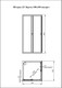 Миниатюра изображения товара Душевой уголок Radomir Берген SQ 100x100 / 1-09-1-0-0-3480 (прозрачное стекло)