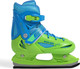 Миниатюра изображения товара Коньки раздвижные Black Aqua 10964195 (р.26-29, зеленый/синий)