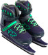 Миниатюра изображения товара Коньки раздвижные Black Aqua 10964181 (р.39-42, синий/зеленый)