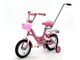 Миниатюра изображения товара Детский велосипед с ручкой ZigZag Girl 12 / ZG-1224 (розовый, разобранный, в коробке)
