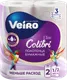 Миниатюра изображения товара Бумажные полотенца Veiro Elite Colibri 3 слоя (2рул)