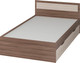 Миниатюра изображения товара Полуторная кровать Тащи в дом Гармония КР606 120х200 (ясень-шимо/светлый/темный)