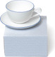 Миниатюра изображения товара Чашка с блюдцем Stenova Home Symbol 61402132 (белый/кант синий)
