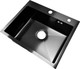Миниатюра изображения товара Мойка кухонная Asteria A5545NB-D (черный декор)