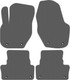 Миниатюра изображения товара Комплект ковриков для авто Alicosta 1460_2-сер для Volvo XC60 I SUV/DZ 2008-2017 (EVA ромб, серый)