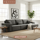 Миниатюра изображения товара Диван угловой VELUNA Фабио MAX (Erika Dark Grey)