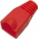 Миниатюра изображения товара Колпачок для кабеля Lanmaster TWT-BO-6.0-RD/100 (100шт, красный)