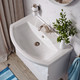 Миниатюра изображения товара Тумба с умывальником Aqwella Rodos ROD01071 + Элеганс 75