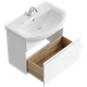 Миниатюра изображения товара Тумба с умывальником Aqwella Rodos ROD01071 + Элеганс 75