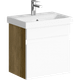 Миниатюра изображения товара Тумба с умывальником Aqwella Smart SRT0105DB + Moduo 50 Slim (S-UM-MOD50SL/1)