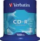 Миниатюра изображения товара Набор дисков CD-R Verbatim Extra Protection 52x CakeBox 700MB / 43411 (100шт)