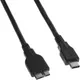 Миниатюра изображения товара Кабель Buro BU-TYPEC-MICROUSB3.0-0.5M (0.5м)