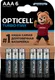Миниатюра изображения товара Комплект батареек Opticell Turbo MAX LR03 AAA / 6053006 (6шт)