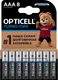 Миниатюра изображения товара Комплект батареек Opticell Turbo MAX LR03 AAA / 6053008 (8шт)