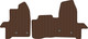 Миниатюра изображения товара Комплект ковриков для авто Alicosta 2256_1-кор для Ford Transit VII автобус 2014-н.в. (EVA соты, коричневый)