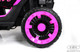 Миниатюра изображения товара Детский автомобиль RiverToys X707XX (черный/розовый)