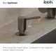 Миниатюра изображения товара Дозатор встраиваемый в мойку IDDIS SDIGM01i59 (графит)