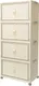 Миниатюра изображения товара Комод пластиковый Runis 56х34х126см / 16-25 (сливочный)