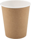 Миниатюра изображения товара Набор бумажных стаканов Лекс Однослойные (6шт, 250мл, крафт)