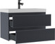 Миниатюра изображения товара Тумба под умывальник Домино Unit 80 Tower В2 (графит)