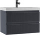 Миниатюра изображения товара Тумба под умывальник Домино Unit 80 Tower В2 (графит)