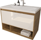Тумба под умывальник Эстет Monaсo Wood 90х48 1 ящик / ФР-00010684 — фото 4