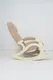 Миниатюра изображения товара Кресло-качалка Glider Лаунж (бежевый/дуб шампань)