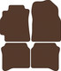 Миниатюра изображения товара Комплект ковриков для авто Alicosta 0956_1-кор для Nissan Primera III универсал/хэтчбек 2002-2008 (EVA соты, коричневый)