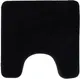 Миниатюра изображения товара Коврик для туалета SWENSA Presto 45x45см / BSM-1411BLK-T (черный)