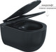 Миниатюра изображения товара Сиденье для унитаза Berges Ventas Black Slim SO / 012703