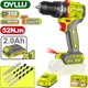 Миниатюра изображения товара Аккумуляторная дрель-шуруповерт DYLLU DTCDP5282