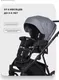 Миниатюра изображения товара Детская универсальная коляска Riko Montana X Plus 2 В 1 Basic (40 графит/серый)